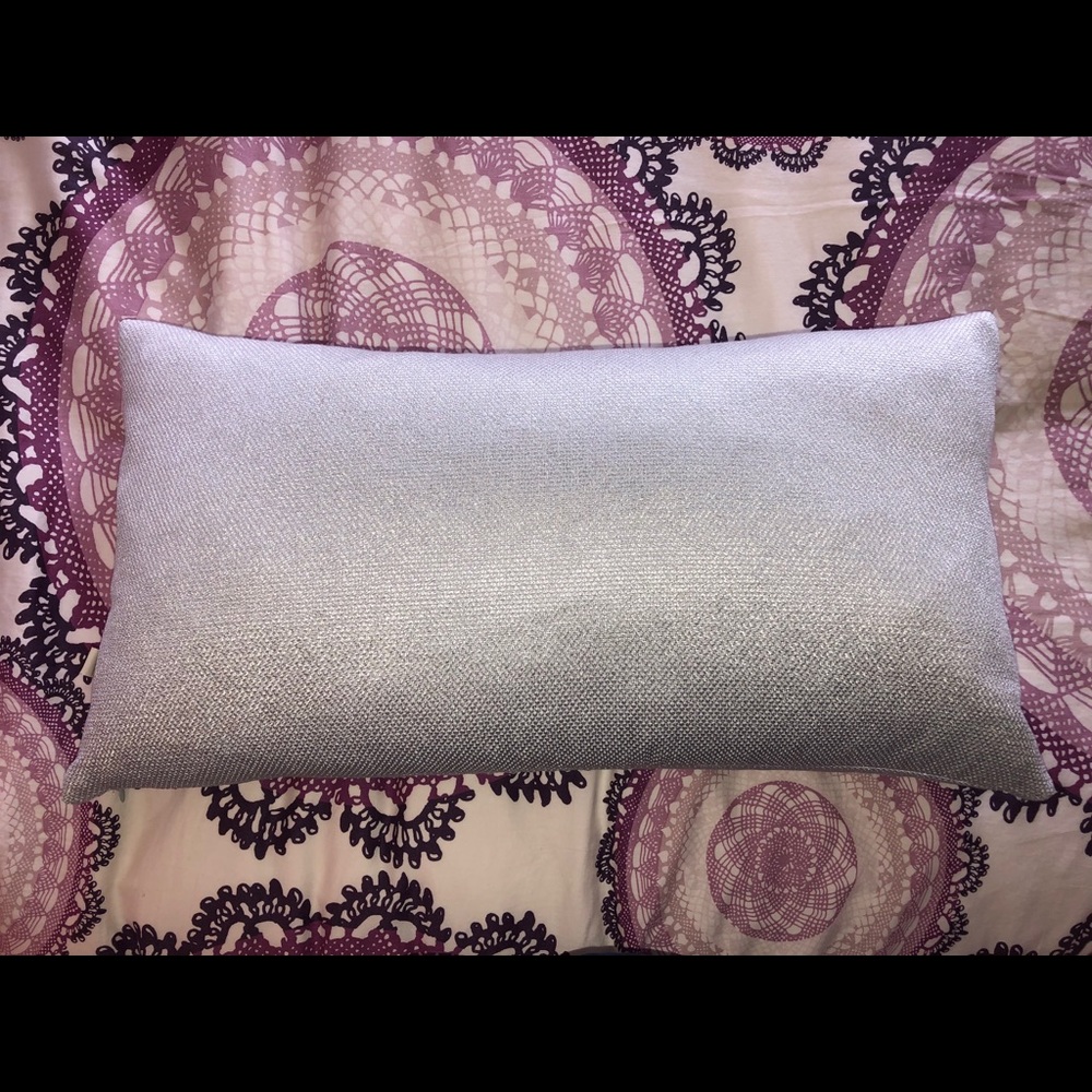 Grey & Pearl Decorative Pillow - Picture 3 of 3